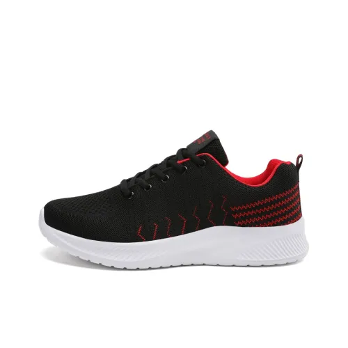 Slazenger Running Shoes Men Low Top Gray Orange, Black Red, Black