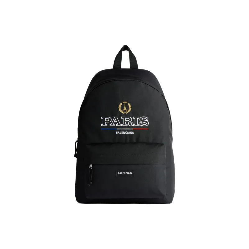 Balenciaga Explorer Nylon Blend Backpack Women's Black-0