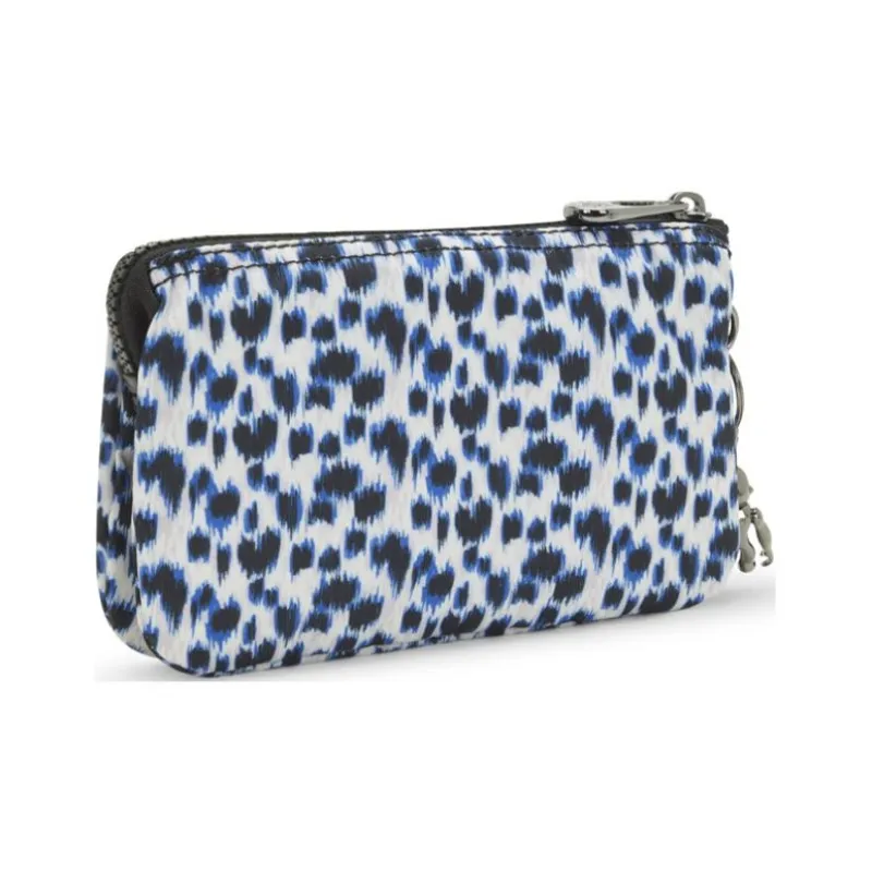 Kipling Recycled Polyester Wallet Large Size Women's Curious Leopard Print-2