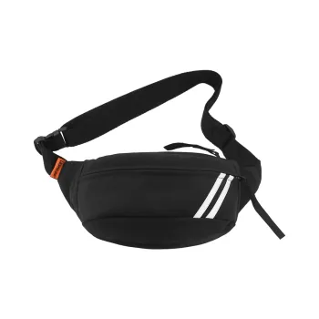 Morellybear Nylon Sling Bag Regular Unisex Black/White/Pink/Orange/Green