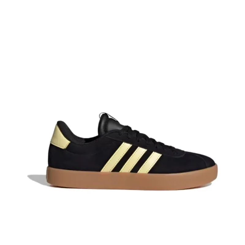Adidas Vl Court 3.0 Core Black Almost Yellow Cloud White Women's-1