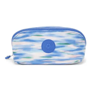 Kipling Recycled Polyester Toiletry Bag Small Size Women's Light Blue