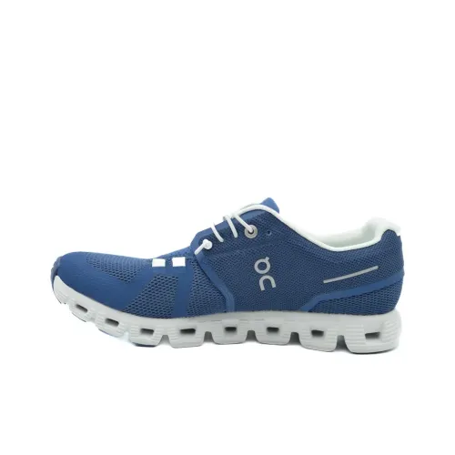 On Cloud 5 Running Shoes Women's Low-Top Blue