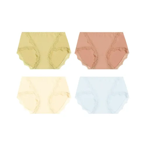 Red Bean Underpants Women's 4 Pack