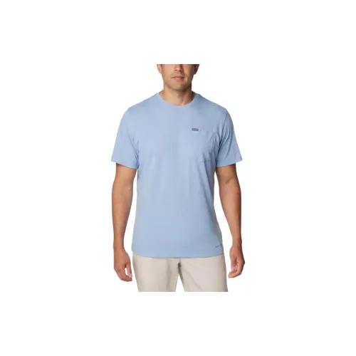 Columbia Tech Trail T-Shirts Men Mixed Colors