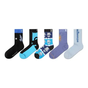 TOOCI Unisex Mid Calf Socks