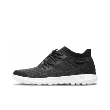 Skechers GO WALK Series Cushioning Anti-Slip And Wear-Resistant Low-Top Casual Shoes Women's Black White