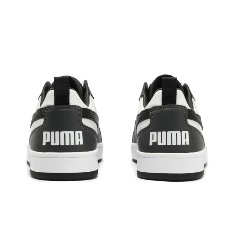 PUMA DRIBBLE Anti Slip Wear Resistant Low Top Casual Shoes Unisex White Gray-3