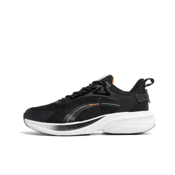K bird Slip Resistant, Abrasion Resistant, Breathable, Rebound Low Top Running Shoes Men's Black