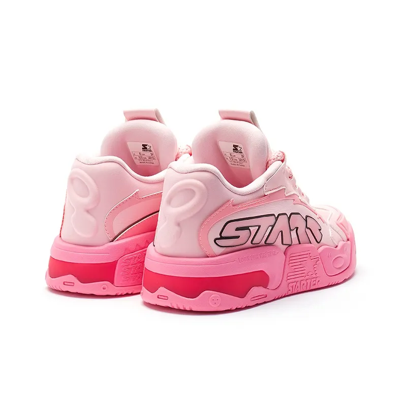 STARTER Vol Series Low Top Skateboard Shoes Women's Pink-3