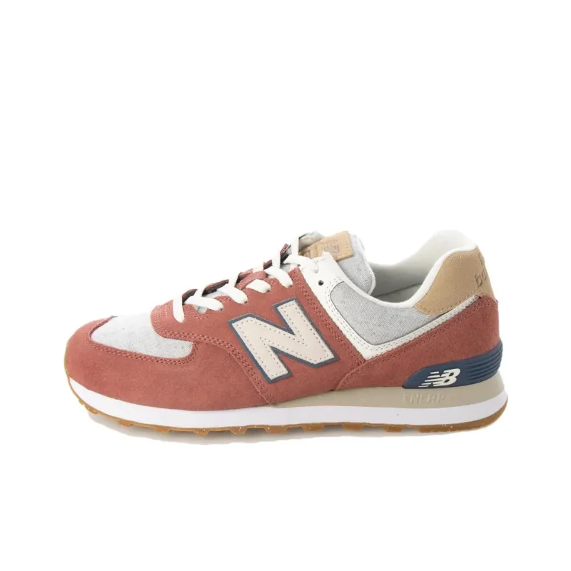 New Balance 574 Mineral Red White Gum-0