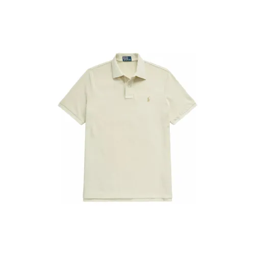 Polo Ralph Lauren Polo Shirts Men Beige