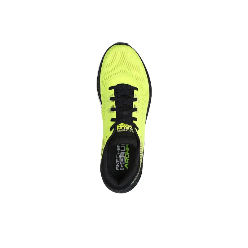 Skechers GO Run Persistence Breathable Low-Top Casual Running Shoes Men's Yellow Black-3