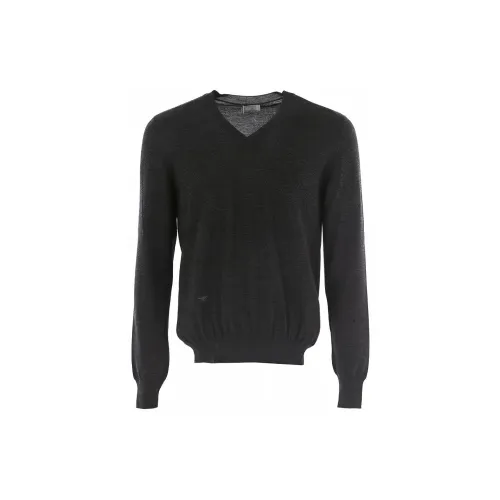 DIOR Quarterly New Products Sweaters Men Dark Gray