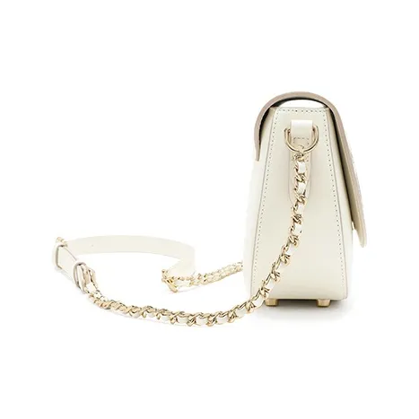 Ancient Yi Xi Cow Leather Cheongsam Shoulder Bag, Crossbody Bag Women's Tea Moon White-3