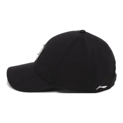 LiNing Subject To Official Website Baseball Caps Unisex Black