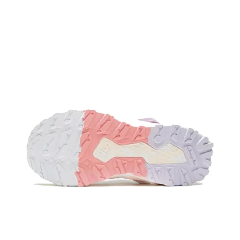 FILA KIDS Slip Resistant And Breathable Children's Sandals White Purple Unisex-4