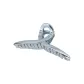 Silver Basic Ribbon Clip 13cm