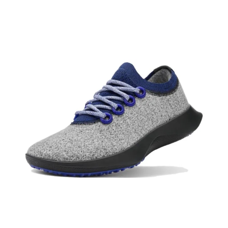 Allbirds Wool Dasher Running Shoes Women's Low-Top Snow Silver Gray-1