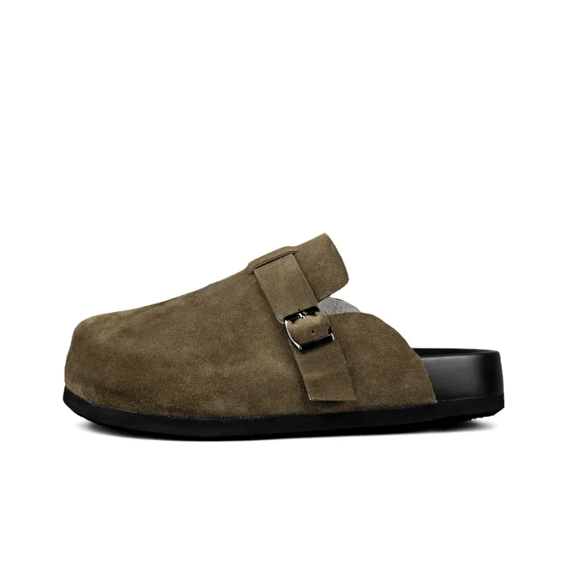 Craftsman Gang Abrasion Resistant Slip Resistant Wrap toe Slippers Unisex-21