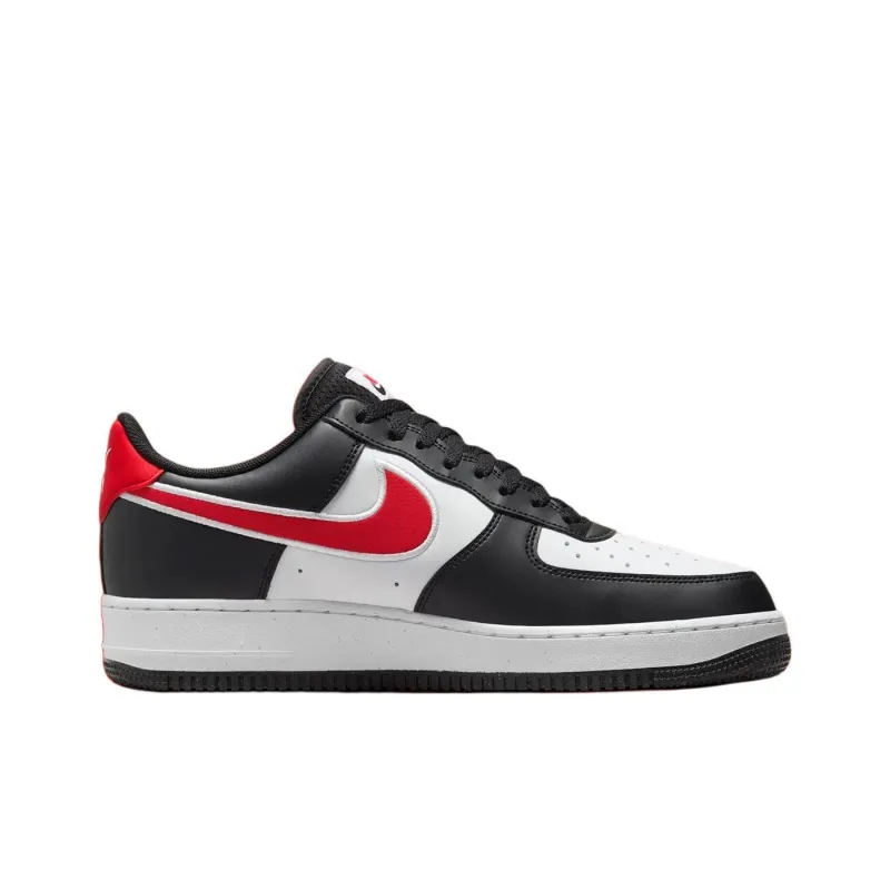 Nike Air Force 1 Low '07 Next Nature Black White University Red-1