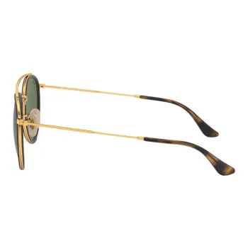 RayBan Double bridge Round frame Sunglasses