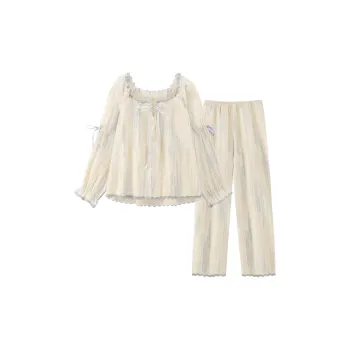 Han Ziduo Pajama Set Women's French Tie Dye