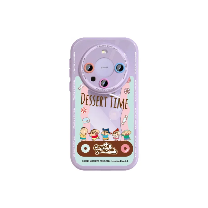 Sen Dog x SHINCHAN Acrylic Material Cartoon Transparent Phone Cases Compatible With Huawei Mate60Pro/50/40-6