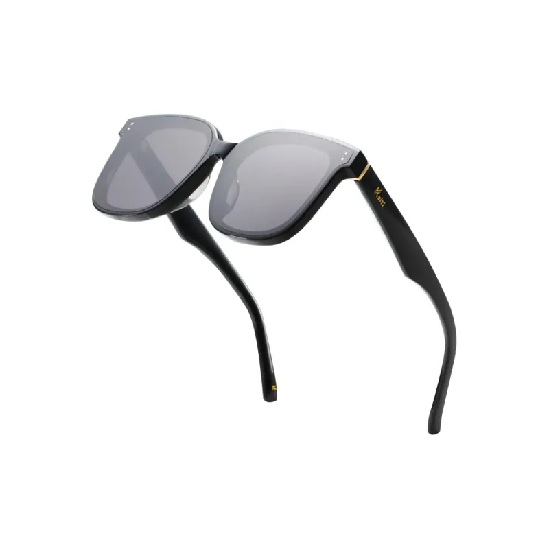KeiTi Plate Frame Square Sunglasses Unisex-4