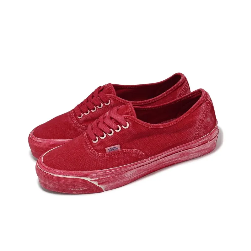 Authentic Premium Vans 44 'Tomato Puree Red Dip Dyed'-2