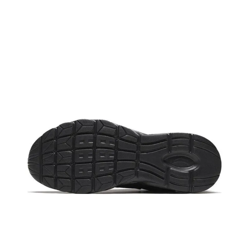 Anta Slip Resistant Low Top Running Shoes Men's Black-4