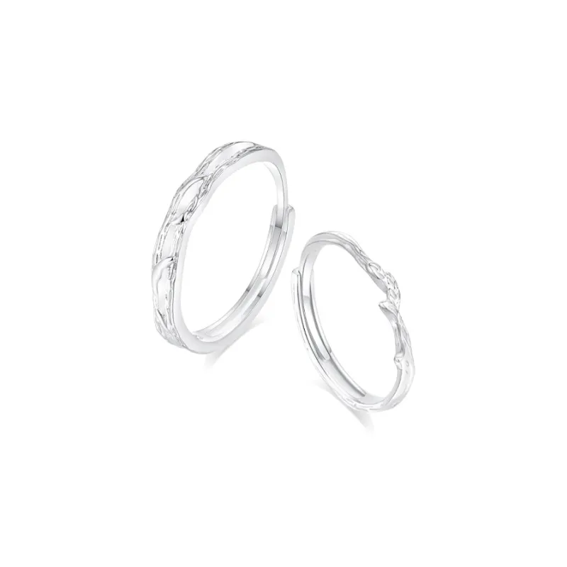 JUICY GRAPE S999 Silver Rings Unisex-0