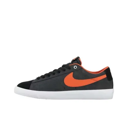 Nike SB Blazer Low GT Black Turf Orange Anthracite