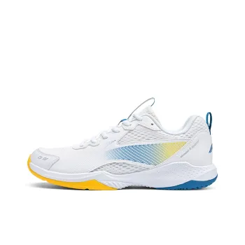 LINING Badminton Shoes Unisex Low Top Standard White/Radiant Yellow