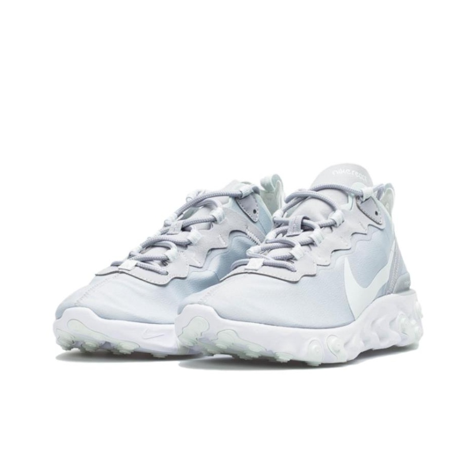 Nike react element 55 wolf grey ghost aqua hotsell