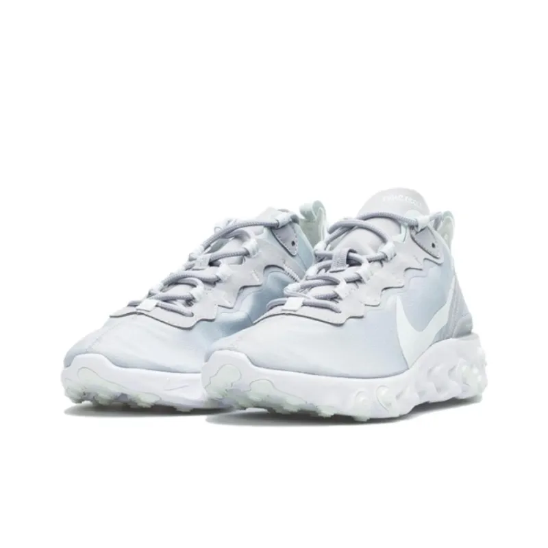 Nike React Element 55 Wolf Grey Ghost Aqua Women's-2
