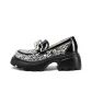 Black White Woven