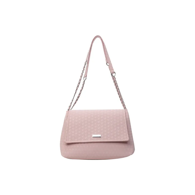 MingLu Pu Handbag, Shoulder Bag Women's Green/Black/Ecru/Pink-14