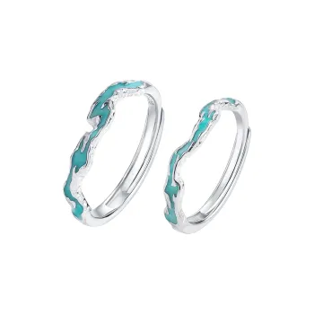 MAGICPOLE 925 Sterling Silver Rings Unisex Silver