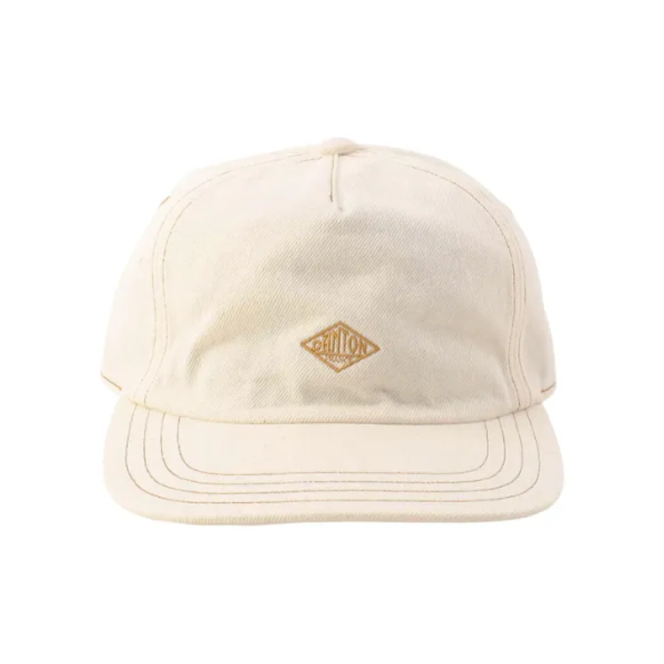 Danton Cotton Baseball Caps Unisex Beige-1