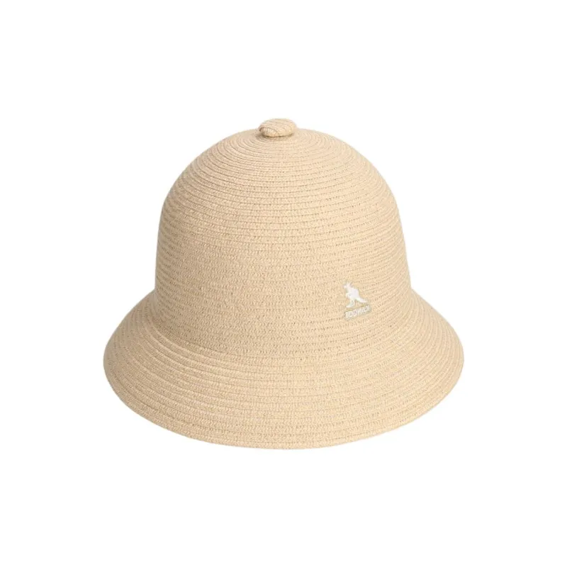 KANGOL Linen Bucket Hats Women's Beige-1