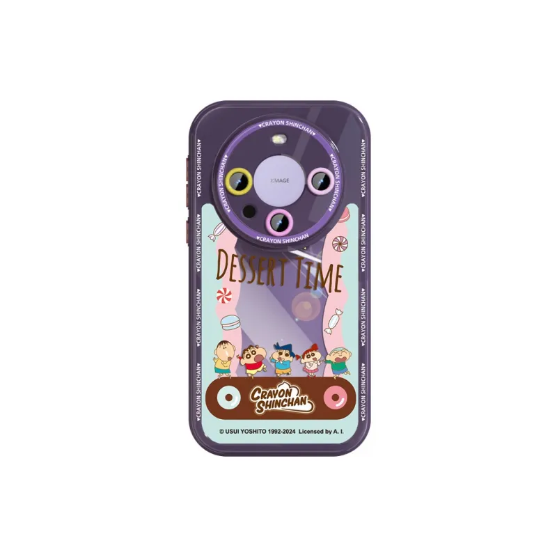 Sen Dog x SHINCHAN Acrylic Material Cartoon Transparent Phone Cases Compatible With Huawei Mate60Pro/50/40-3