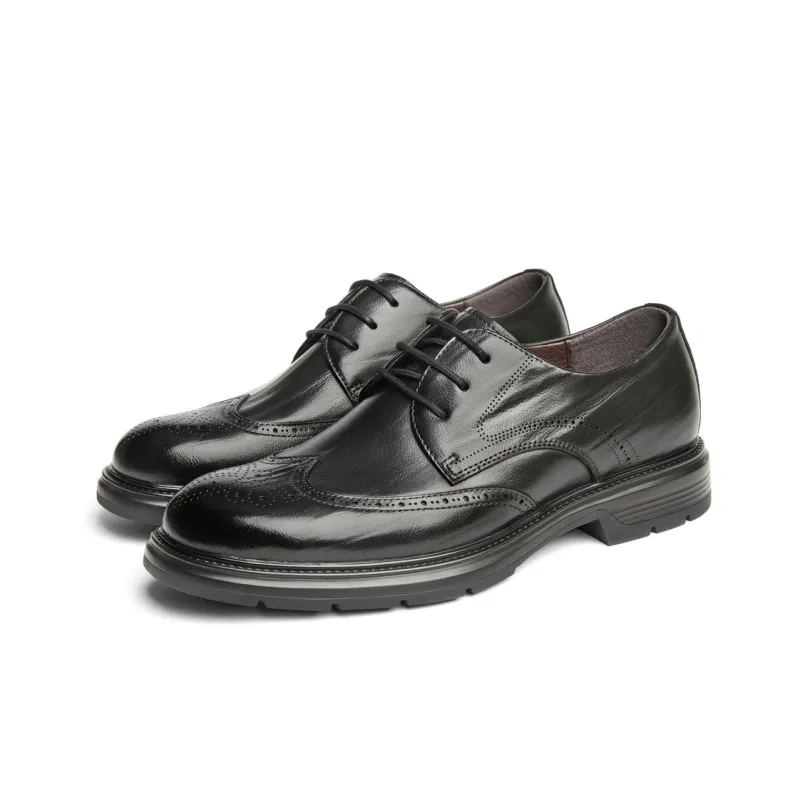 BELLE Dress Shoes Men's Black, Brown-9