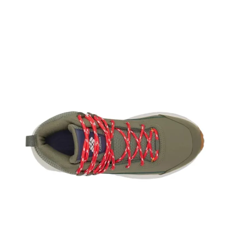Columbia Trailstorm Water-Resistant Mid-Top Trekking Shoes Women's Green-4