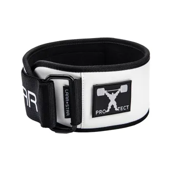 LARA STAR Back Support Braces Protective Compression White PU Unisex