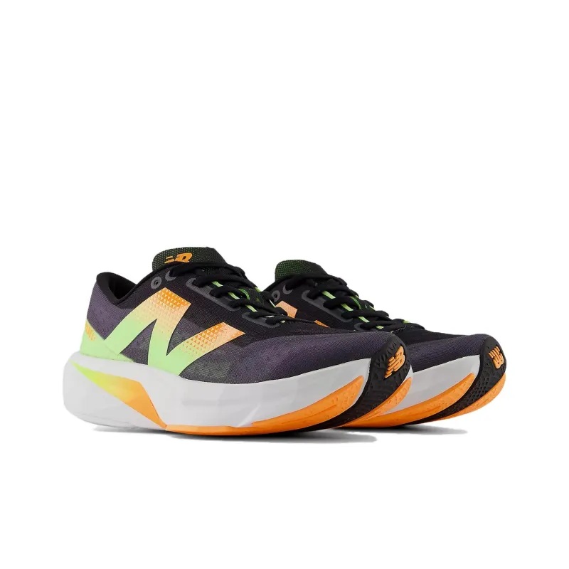 New Balance FuelCell Rebel V4 Black White Peach Women's-2