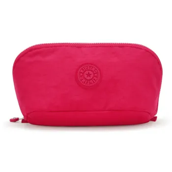 Kipling Recycled Polyamide Toiletry Bag Large Size Women's Multicolor Confetti Pink