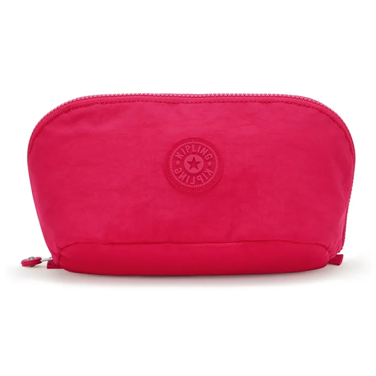 Kipling Recycled Polyamide Toiletry Bag Large Size Women's Multicolor Confetti Pink-0