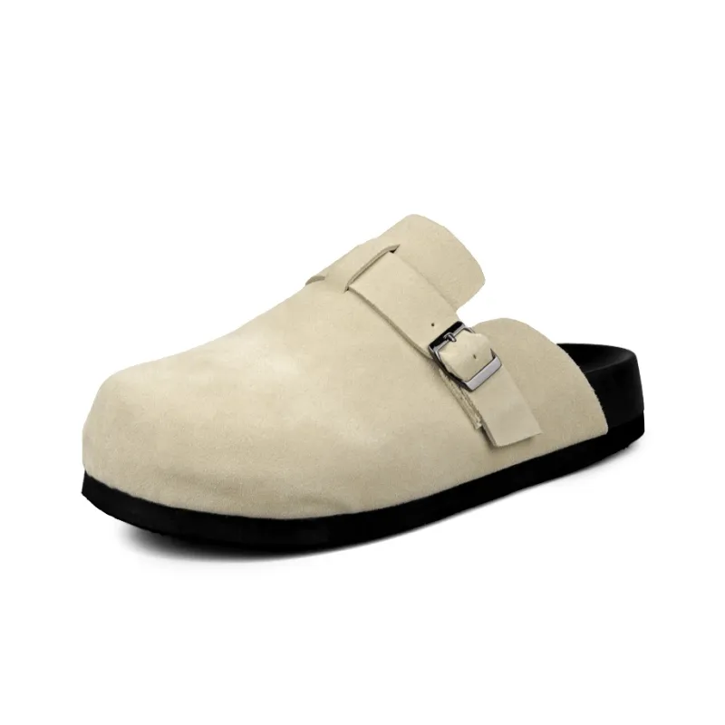 XIE SHE Abrasion Resistant Slip Resistant Wrap toe Slippers Unisex-32