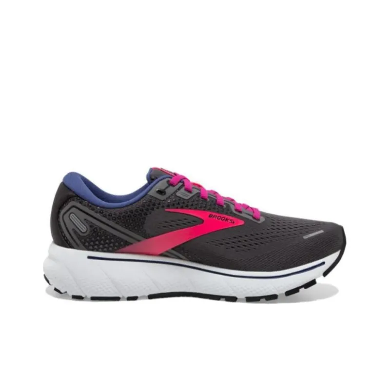 Brooks Ghost 14 Cushioning Wear-Resistant Low-Top Running Shoes Women's Black-1